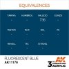 AK Interactive AK11178 FLUORESCENT BLUE – STANDARD 17ml